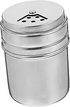 Stainless Steel Spice Dispenser with Pour Airtight Spice Jars for Kitchen Seasoning Containers for Sugar Pepper and Condiments for