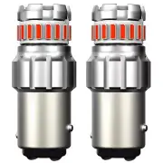 AUXITO 1157 BAY15D Red LED Stop Turn Signal Brake Tail Light Bulbs 2400LM Bright (for: Renault)