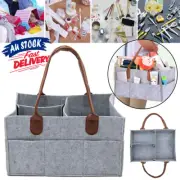 Diaper Wipes Bag Nursery Organizer Baby Basket Nappy Bin Storage Caddy Infant