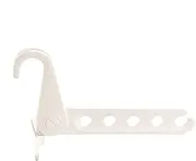 Cloth Drying Rack Foldable - Clothing Hanger with 5 Holes,Clothes Drying Rack for Travel, Laundry Room, Camping, Hotel Apartments, Dormitories