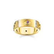 Genuine THOMAS SABO Gold Cosmic Talisman Ring With Colourful Stones TR2439Y