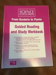 Science Explorer Workbook- From Bacteria to Plants