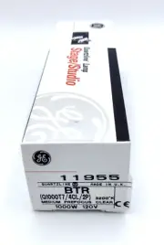 NEW GE Stage Studio Quartzline Lamp BTR 4CL 120V Bulb 1000W