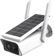 2K 4MP WiFi Solar Camera Battery Powered Outdoor 4MP IP Camera IP66 PIR Video Surveillance Security Bullet Cameras(4MP Add 256G)