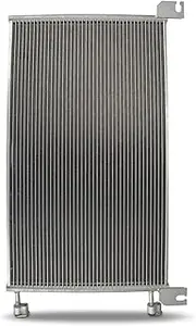 SIZZER Air Conditioning Condensers Compatible with 2001 Silverado 1500 4.8L, Silverado 1500 HD, Silverado 3500 6.0L, Suburban 2500 6.0L, Replace# 7-4953
