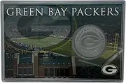 Highland Mint NFL Green Bay Packers 4" x 6" Stadium Challenge Coin With Protector, One Size, Team Colors