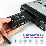 Bluetooth 5.0 Car Audio Stereo Sound Cassette Tape Adapter MP3 Hands-Free Aux