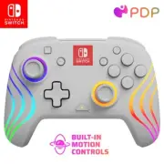 PDP - Afterglow™ Wave Wireless Pro Controller for Nintendo Switch™ - White