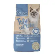 Scrunch And Sticks Natural Tofu Pellet Clumping Cat Litter