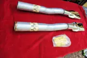 70 MUSTANG NOS FORD MACH 1 EXHAUST TIPS PAIR D0ZZ 5255 A ORIGINAL VINTAGE FORD (for: Ford)