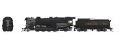 Broadway Limited 7597 HO Chesapeake & Ohio K-2 Mikado 12-VC Tender Steam #1182
