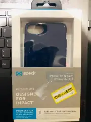 Speck Presidio Lite Blue Case for Apple iPhone SE 3rd/2nd Gen/iPhone 6s/7/8