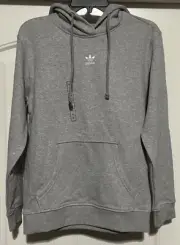 Adidas Originals Women's Adicolor Essentials Fleece Hoodie Gray XS IA6418 NEW
