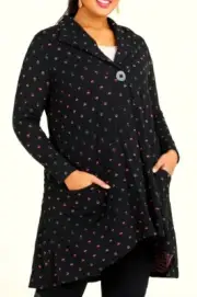 TS TAKING SHAPE plus size S / 16 Colour Pop Cardi textured cardy NWT rrp$170!