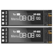 MakerFocus 2pcs I2C OLED Display Module 0.91 Inch I2C SSD1306 OLED Display Mo...
