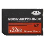 32GBMemory Stick Pro Duo HX Memory Card - 30MB / Second High Speed