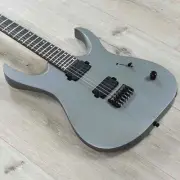 Mayones Duvell DT 6 Guitar, Blackheart Fretboard, Metallic Gunmetal Grey Matt
