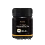 Hi Well Premium Manuka NEW ZEALAND Honey UMF15+ 250g (MGO512+)