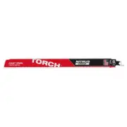 Milwaukee 48-00-5363 SAWZALL TORCH Reciprocating Blade, 12 in L, 7 TPI, Carbide