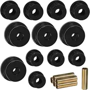 2.2109G Leaf Spring Bushings Kit For Jeep Cherokee Comanche Wagoneer Grand Wagoneer Polyurethane Leaf Spring Shackle Bushing (18pcs)
