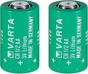 STEPMAX (2 Pack) VARTA CR 1/2 AA Series Lithium Battery 950mAh Cylindrical Battery