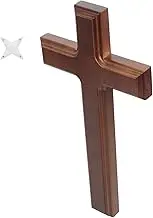 COHEALI Traditional Wooden Crucifix for Home Decor Wall Cross Decorative Design