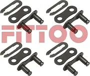 FITTOO Bicycle Chain Connector - Missing Link Quick Link for Single Speed Electric Bike Chain Repair, Size 1/2"X1/8"