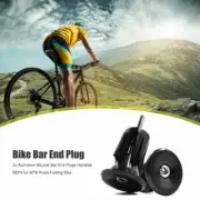 2Pcs Aluminum Alloy Bike/Cycling/Cycle Handlebar Bar End Plugs MTB Grip