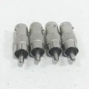 RadioShack BNC Female - RCA Phono Male Adapter X 4 CCTV Surviellance Camera