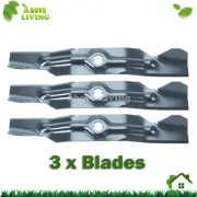3X XHT Blade For Troy-Bilt 50" 13AP60TP766 23hp Big Red Horse GT50 Mustang XP