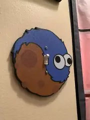 Cookie monster theme light switch and outlet covers