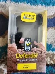 BRAND NEW: OTTERBOX DEFENDER RUGGED PROTECTION CASE - FOR IPHONE 7 PLUS - BLACK