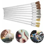 9pcs Assortment Brush Wire Brush Drill Attachments Wire Wheel For Polishing