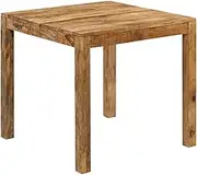 Generic Dining Table Solid Mango Wood 82x80x76 cm,246704
