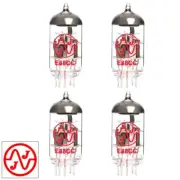 Gain Matched Quad (4) JJ 6922 / E88CC / 6DJ8 / ECC88 Vacuum Tubes - Brand New