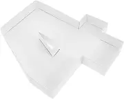 HOODANCOS Fillable Paper Number Container Stylish Cardboard Snack Tray for Birthday Decorations Grazing Board Charcuterie Displays Fondue Party Platter Elegant Present
