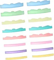 PAMINGONO 8Pairs Eyelash Perming Pads Silicone Makeup Tools for Effortless Lash Curling Easy to Use Gaskets for Eyelash Extension Comfortable Practical Beauty Supply