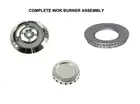 GENUINE SMEG GAS COOKTOP STOVE WOK BURNER COMPLETE BURNER SET GKC755