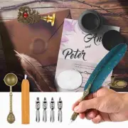 Calligraphy Pen Set with 5 Nibs and Holder for Art Writing Drawing Signature
