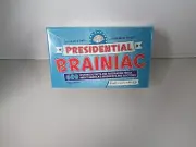 "Presidential Brainiac" 600 Historical Facts Fascinating Trivia Game Kaplan NIB