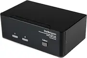 StarTech.com 2 Port Dual DVI USB KVM Switch with Audio and USB 2.0 Hub (SV231DD2DUA)