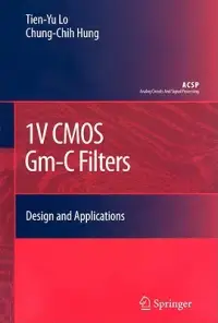在飛比找博客來優惠-1V CMOS Gm-C Filters