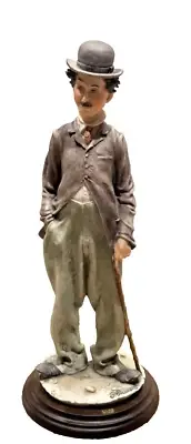 Charlie Chaplin with Hand In Pocket by Giuseppe Armani 14”Figurine no box