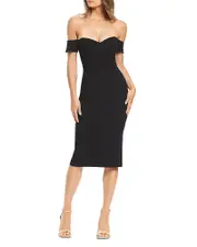 Dress the Population Bailey Off-the-Shoulder Sheath Dress