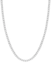 Forever Creations 14K 8.00 ct. tw. Lab Grown Diamond Tennis Necklace
