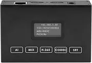 EXVIST H.265 1080P 60FPS HDMI Video Encoder HDMI Decoder, Supports HLS RTMP RTSP SRT UDP, Compatible with ONVIF/Hikvision, for IPTV Live Streaming to YouTube Facebook Vimeo etc.