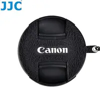 在飛比找蝦皮購物優惠-我愛買#JJC真皮貼皮鏡頭蓋CS-C58鏡頭蓋防丟繩Cano