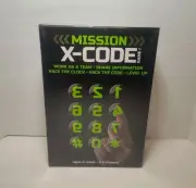 MISSION X-CODE Board Game NEW Still SEALED Puzzle Game for Family 2-8 Players