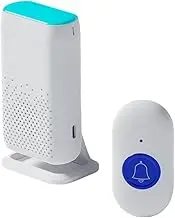 Anlayliay New D320 Flash Vibration Wireless Doorbell Smart Elderly Pager Waterproof Wireless Emergency Pager Nurse Alert System B