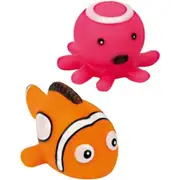 2x Fumfings Novelty Light-Up Bath Toys 5cm Animal Kids/Children 3y+ Small Asst